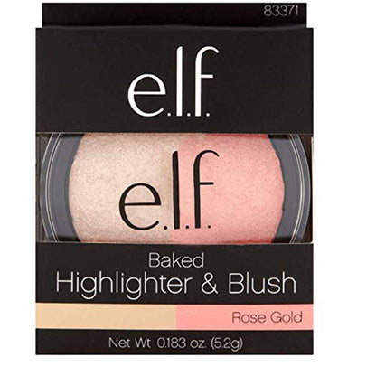 Elf Baked highlighter and blush