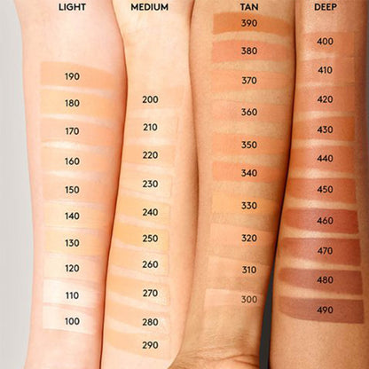 swatch of fenty beauty matte foundation available at Heygirl.pk for delivery in karachi lahore islamabad pakistan.