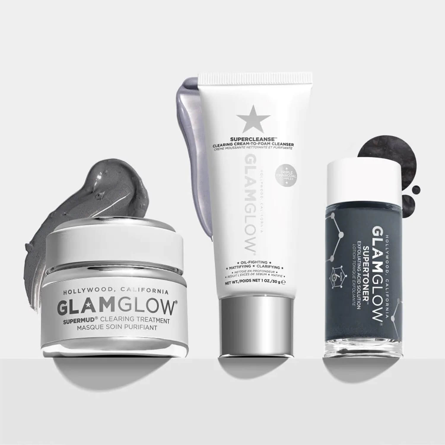 glamglow skincare set for skin acne, blemishes, fine lines available for delivery in Pakistan