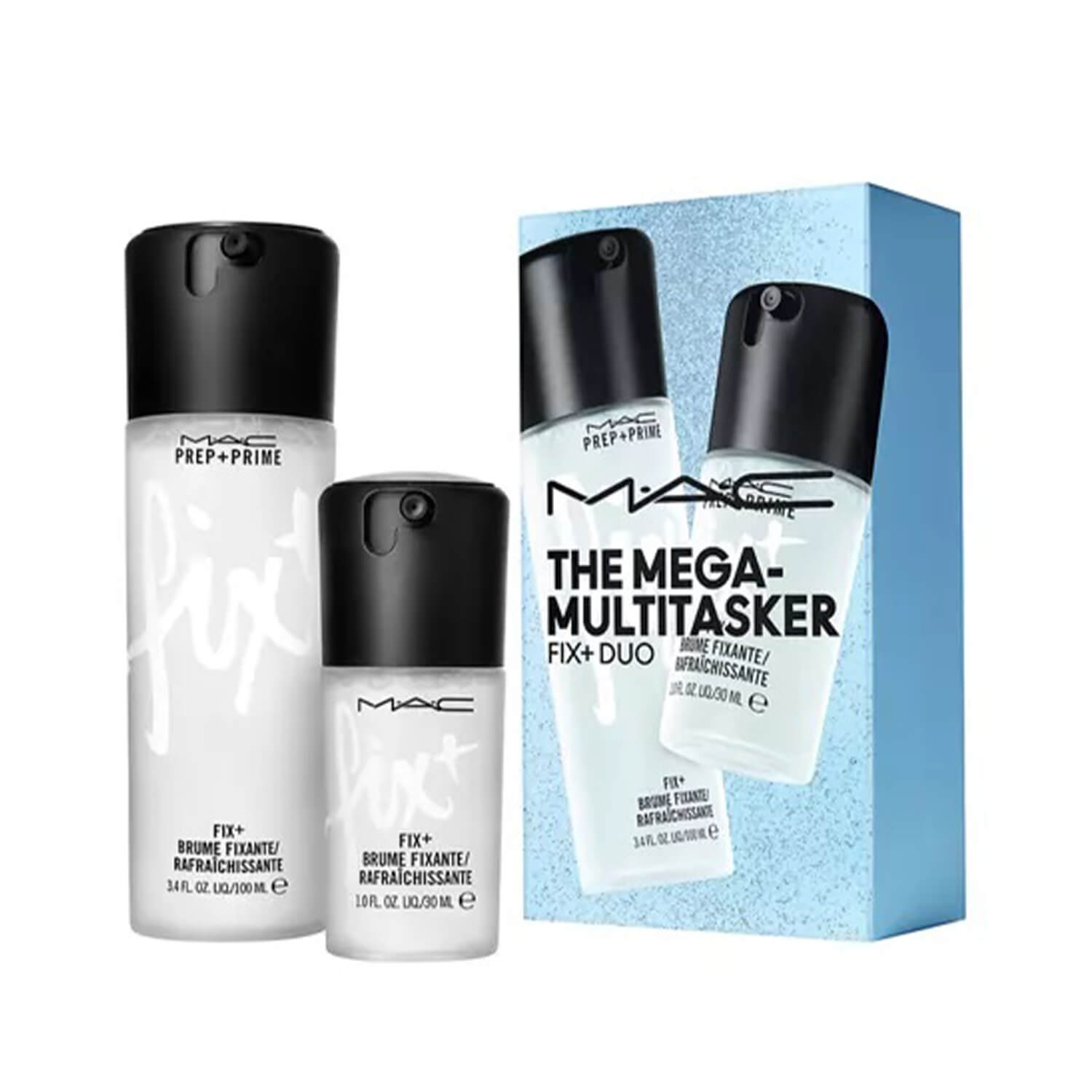 shop mac fixit prep prime setting spray duo available at Heygirl.pk for delivery in Pakistan