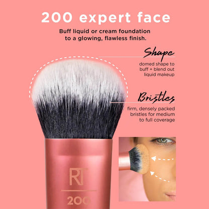 shop real technique 200  face brush available at heygirl.pk for delivery in Pakistan