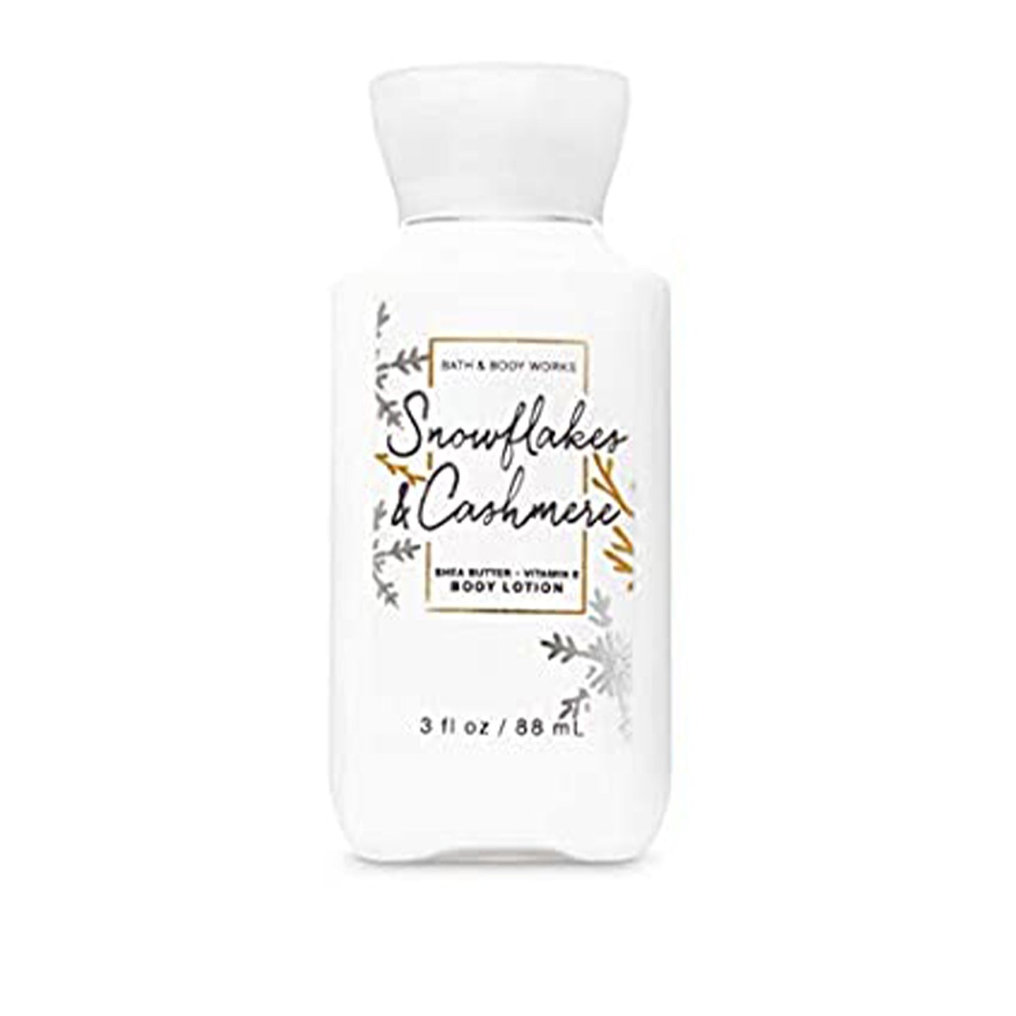 BBW Travel Size Body Lotion - Snowflakes & Cashmere